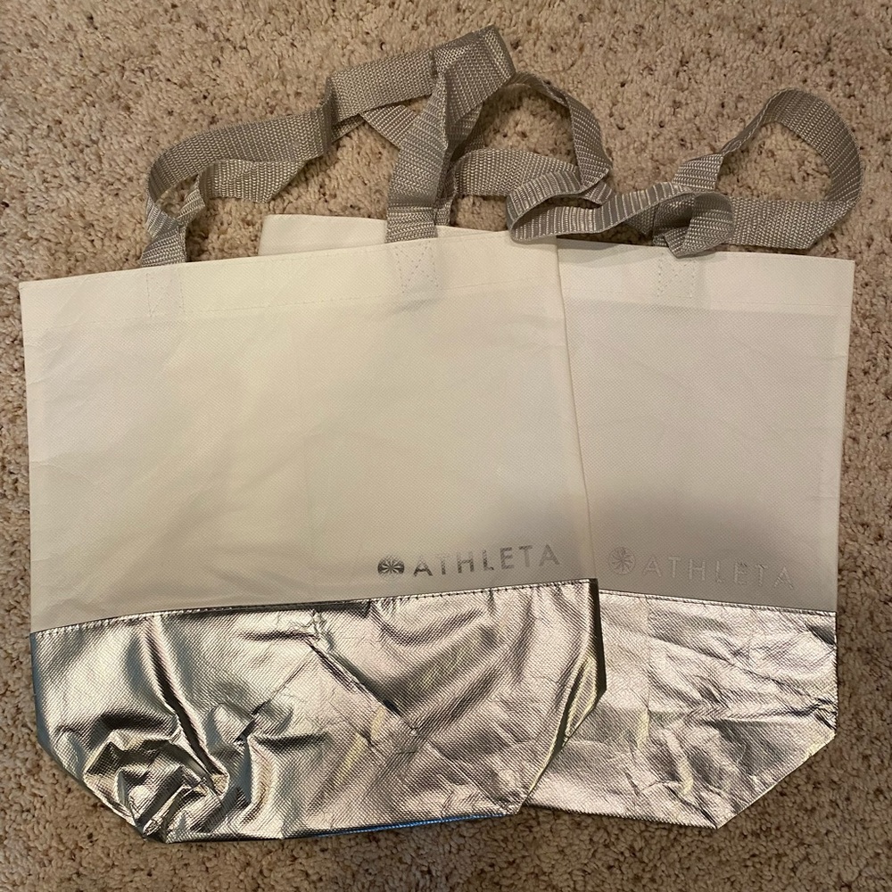 Two small Athleta shopping bags…brand new